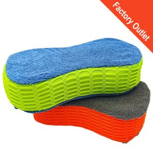 High-density 8-character Double-sided Microfiber Cleaning Sponge(x50)