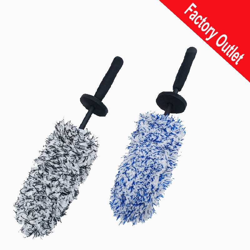Disassembly Microfiber Car Wheel Tire Cleaning Brush (x60)