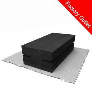 Special Side Cut Ceramical Coating Sponge with Suede Cloth(x800)
