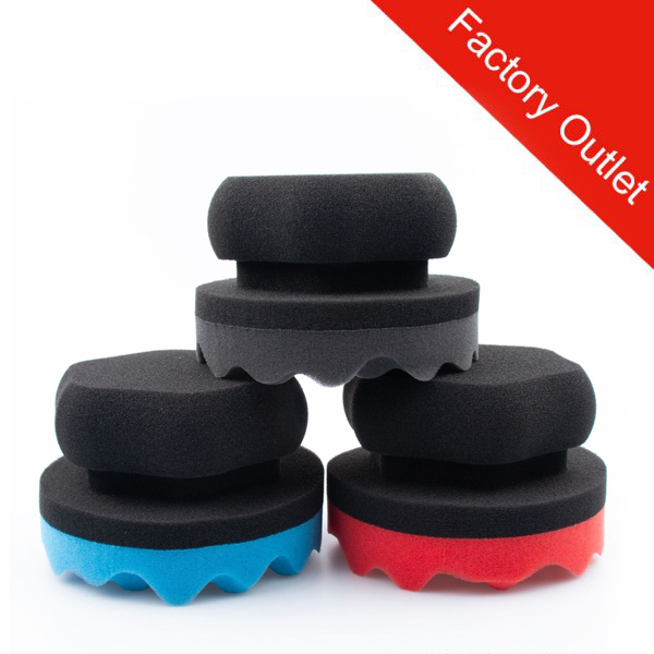 8cm Handheld Tire Dressing Applicator Sponge for Car Detailing (x160)