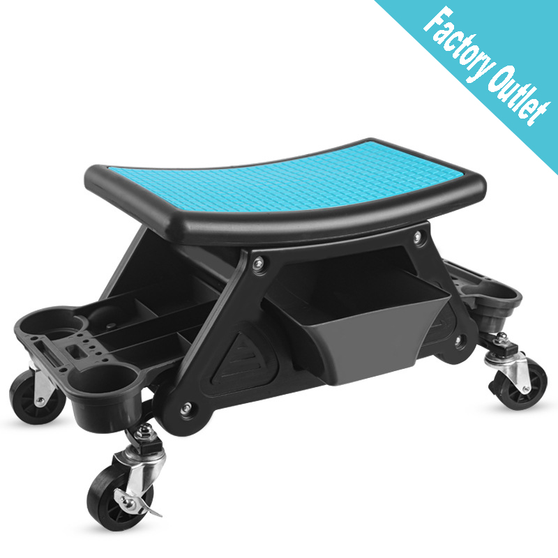 Car Detailing Stool Multi-layer storage Chair (x2)