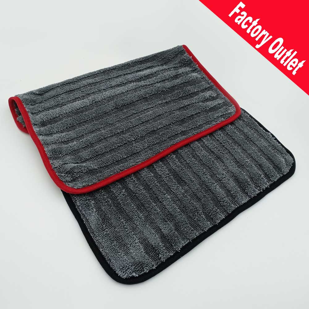 1000GSM Microfiber Twist Loop & Plush Mixed Drying Towel 60x90cm(x30)